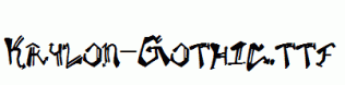 Krylon-Gothic.ttf