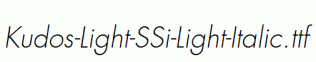 Kudos-Light-SSi-Light-Italic.ttf