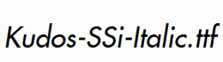Kudos-SSi-Italic.ttf