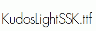 KudosLightSSK.ttf