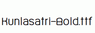 Kunlasatri-Bold.ttf