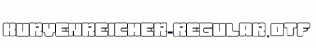 Kurvenreicher-Regular.otf