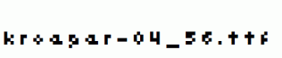 kroeger-04_56.ttf