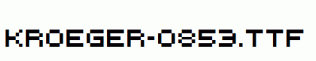 kroeger-0853.ttf