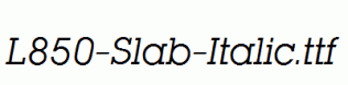 L850-Slab-Italic.ttf