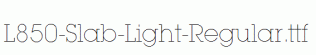 L850-Slab-Light-Regular.ttf