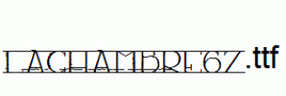 LACHAMBRE67.ttf