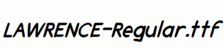LAWRENCE-Regular.ttf