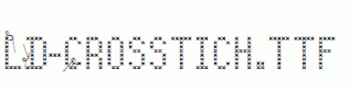LD-Crosstich.ttf