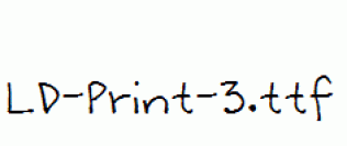 LD-Print-3.ttf