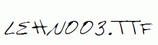 LEHN003.ttf