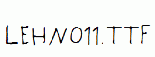 LEHN011.ttf