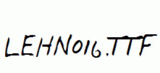 LEHN016.ttf
