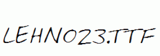 LEHN023.ttf