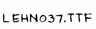 LEHN037.ttf