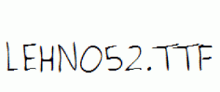 LEHN052.ttf