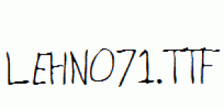 LEHN071.ttf