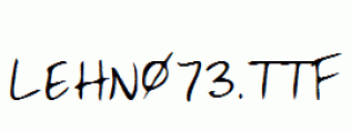 LEHN073.ttf