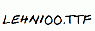 LEHN100.ttf