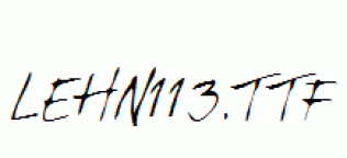 LEHN113.ttf