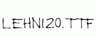 LEHN120.ttf