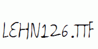 LEHN126.ttf