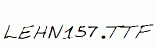 LEHN157.ttf