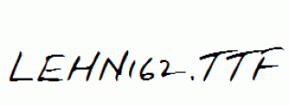 LEHN162.ttf