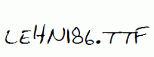 LEHN186.ttf