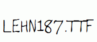 LEHN187.ttf