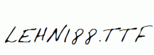 LEHN188.ttf