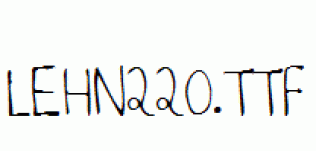 LEHN220.ttf