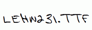 LEHN231.ttf