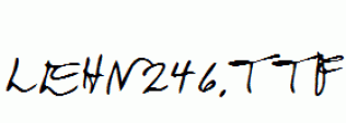 LEHN246.ttf
