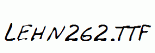 LEHN262.ttf