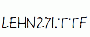 LEHN271.ttf