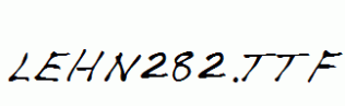 LEHN282.ttf