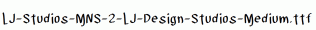 LJ-Studios-MNS-2-LJ-Design-Studios-Medium.ttf
