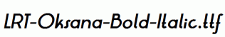 LRT-Oksana-Bold-Italic.ttf