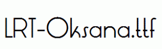 LRT-Oksana.ttf
