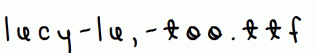 LUCY-LU,-TOO.ttf