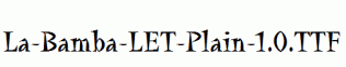 La-Bamba-LET-Plain-1.0.ttf