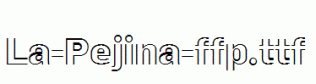 La-Pejina-ffp.ttf