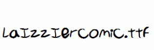 LaIzzIerComiC.ttf