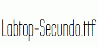 Labtop-Secundo.ttf