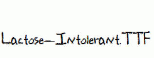 Lactose-Intolerant.ttf