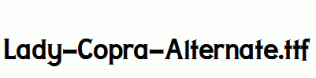 Lady-Copra-Alternate.ttf