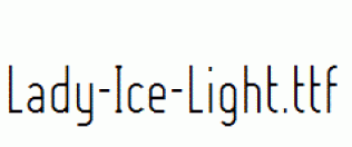 Lady-Ice-Light.ttf