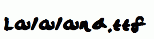 Lalaland.ttf
