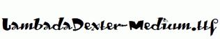 LambadaDexter-Medium.ttf